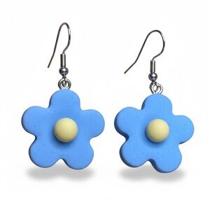 NWOT Retro Flower Earrings